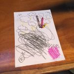 child-scribbles-drawing-crayons